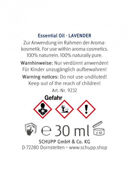 Schupp Ätherisches Öl Lavendel Räumungsverkauf