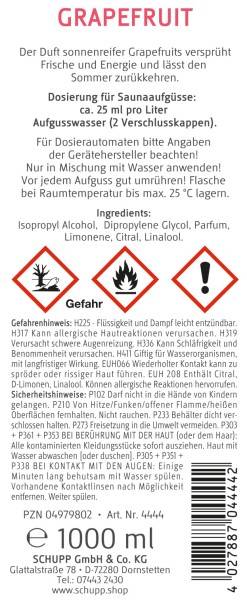 Schupp Sauna- und Dampfbadessenz Grapefruit VIP-Rabatte