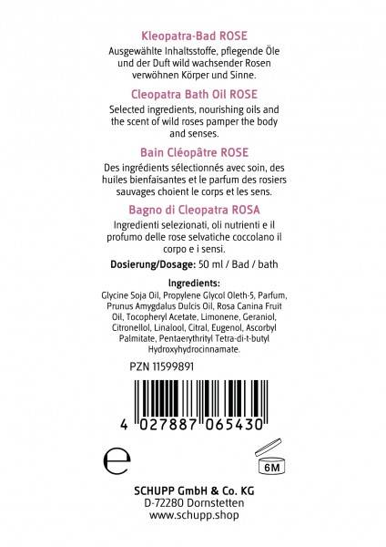 Schupp Kleopatra-Bad Rose Sonderangebot der Fabrik