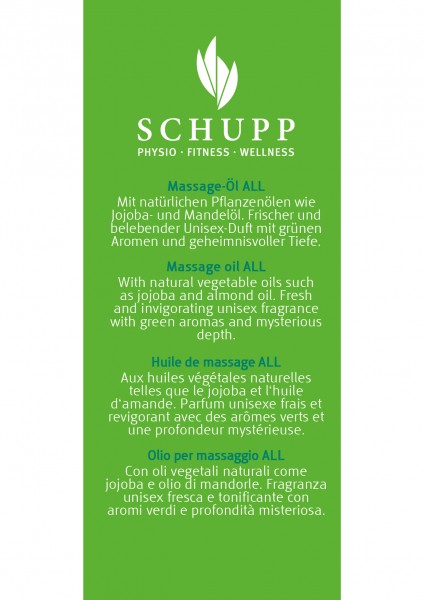 Schupp Massage-Öl 4 All Riesige Rabatte