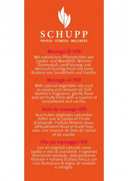 Schupp Massage-Öl 4 Her Clearance-Verkauf