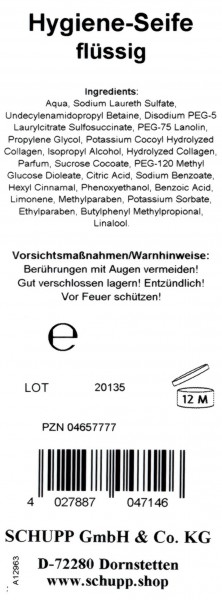 Schupp Schupp Hygiene-Seife Outlet