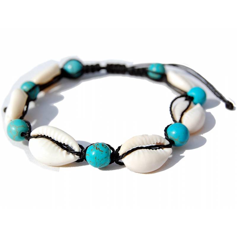 Seestern Sportswear Seestern Fußkette Modeschmuck aus Kauri Muscheln Surfer Shell Anklet /2007.tq Neueste Stile