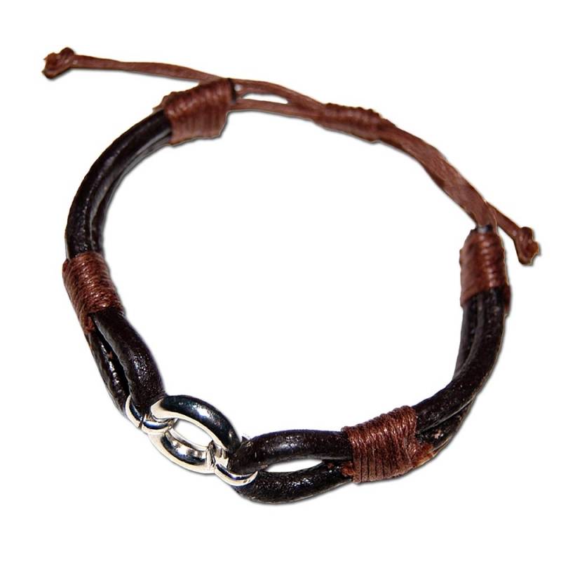 Seestern Sportswear Seestern Armband / Armbänder Echtleder Band mit metallischem Ring Leder Modeschmuck /1005 Discount Store für neue Produkte