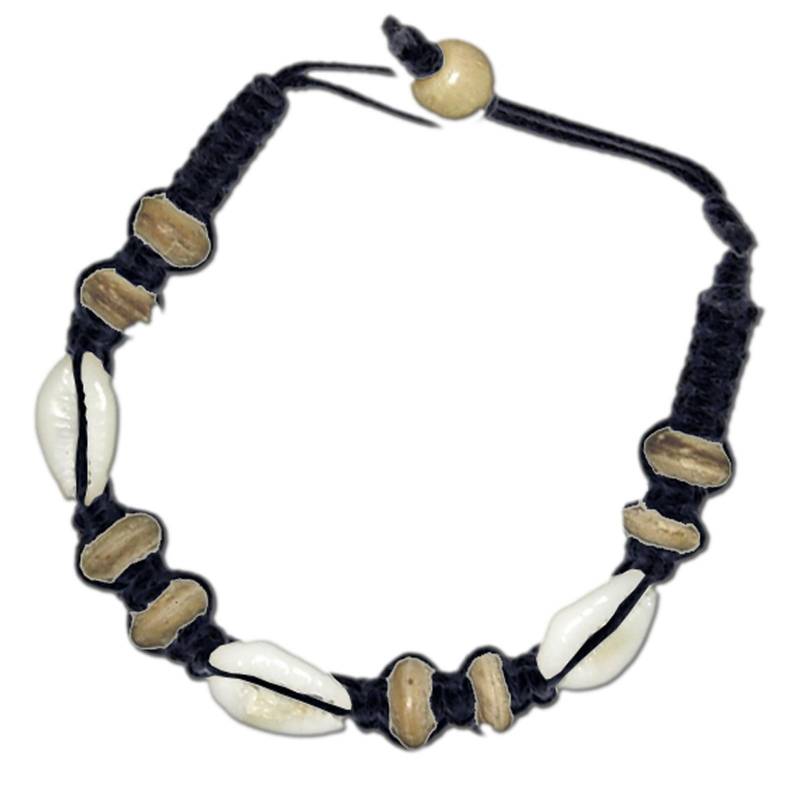 Seestern Sportswear SEESTERN Armband / Armbänder mit Kauri Muschel Design, Muschel Modeschmuck/002 Super Rabatt
