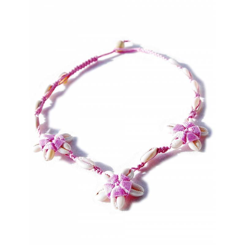 Seestern Sportswear Seestern Halskette Modeschmuck aus Kauri Muscheln & geflochtenem Halsband/120 Muttertagsangebot