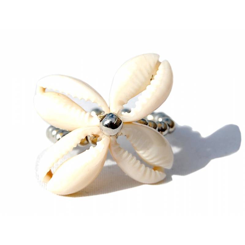 Seestern Sportswear Seestern Muschel Ring Modeschmuck aus Kauri Muscheln Surfer Shell /2001.wt Online Outlet