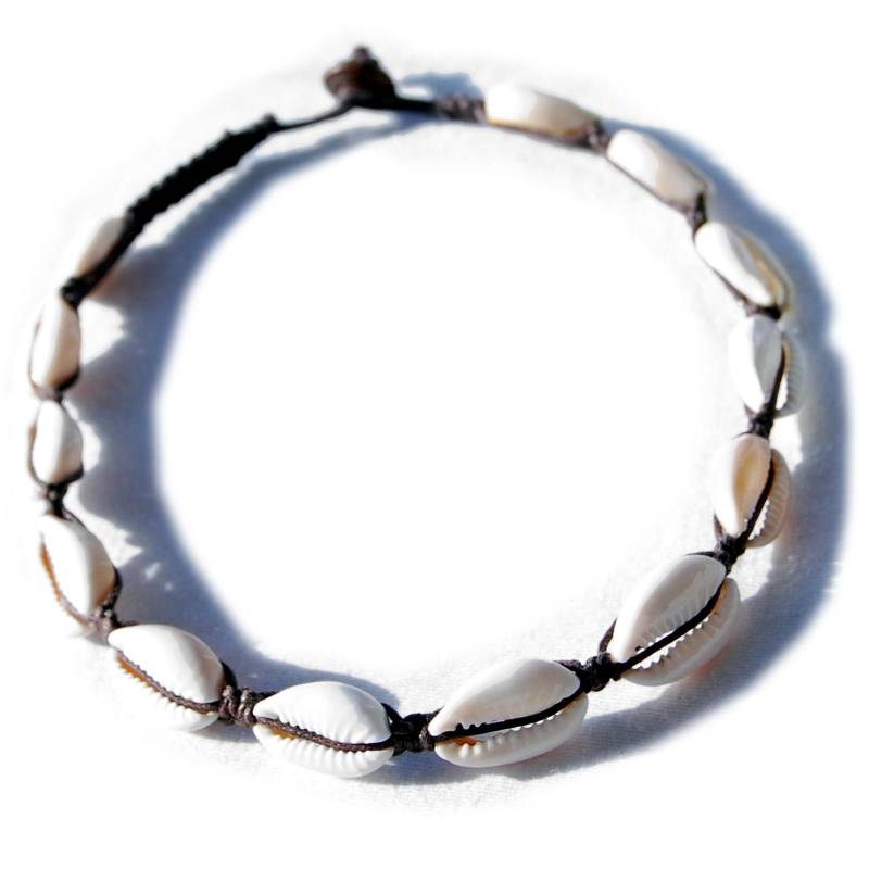 Seestern Sportswear Seestern Halskette Modeschmuck aus Kaurimuscheln & geflochtenem Halsband/102 Kauf eins, bekomm eins gratis