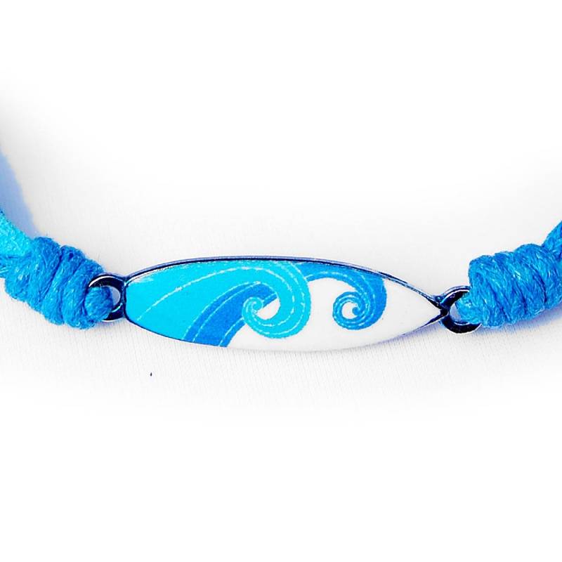 Seestern Sportswear SEESTERN Armband / Armbänder mit Metal Surfboard Design Modeschmuck/1804 Sonderangebote