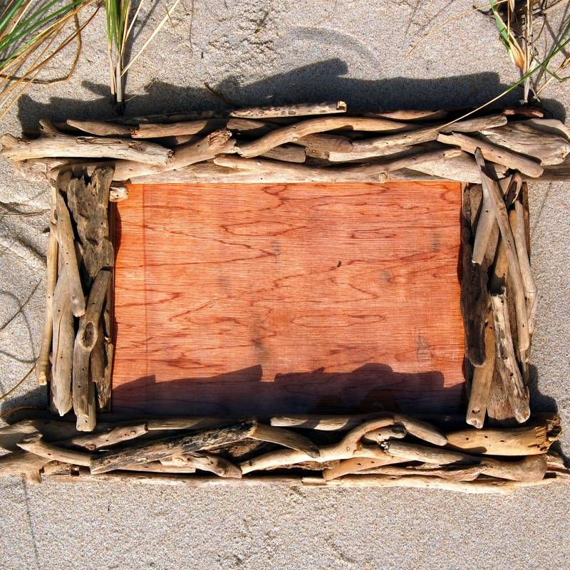 Seestern Sportswear SEESTERN Treibholz Bilderrahmen für 20x30 cm Fotos Wanddeko Driftwood Holzdeko /1438 Letzter Tag