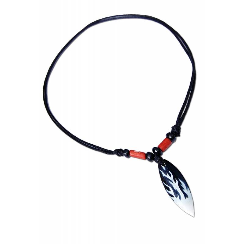 Seestern Sportswear Seestern Halskette Modeschmuck mit Surfboard Holz Anhänger 4 cm variables Halsband /1584 Bis zu 60% Rabatt