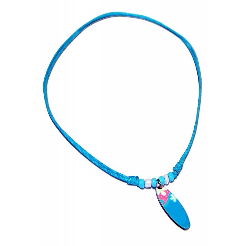 Seestern Sportswear Seestern Halskette Modeschmuck mit Surfboard Nylon Anhänger 2,5 cm variables Halsband /1585 Bis zu 55% Rabatt