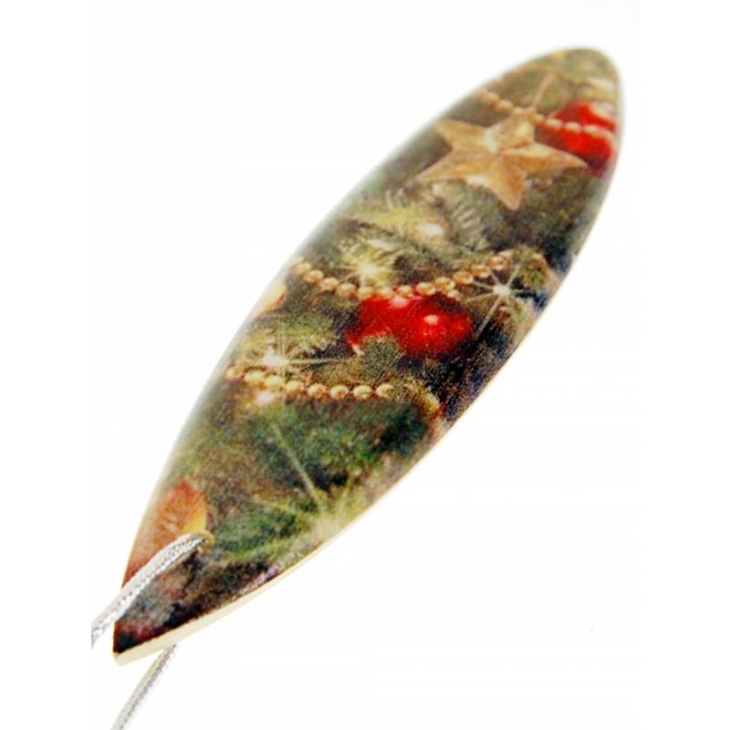 Seestern Sportswear Surfboard Weihnachtsbaum Christbaum Schmuck Weihnachtsdeko Surfing Xmas /1857 Günstig kaufen