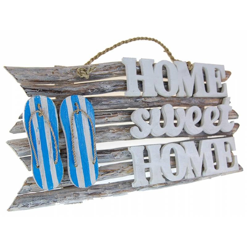 Seestern Sportswear Dekorations Holz Wand Tür Schild Home sweet Home 46 x 24 cm /1992 Vatertagsangebot