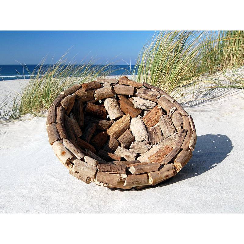 Seestern Sportswear SEESTERN Treibholz Deko Tisch Schale (40 cm) Motiv Tischdeko Driftwood Holzdeko /2353 Rabatt