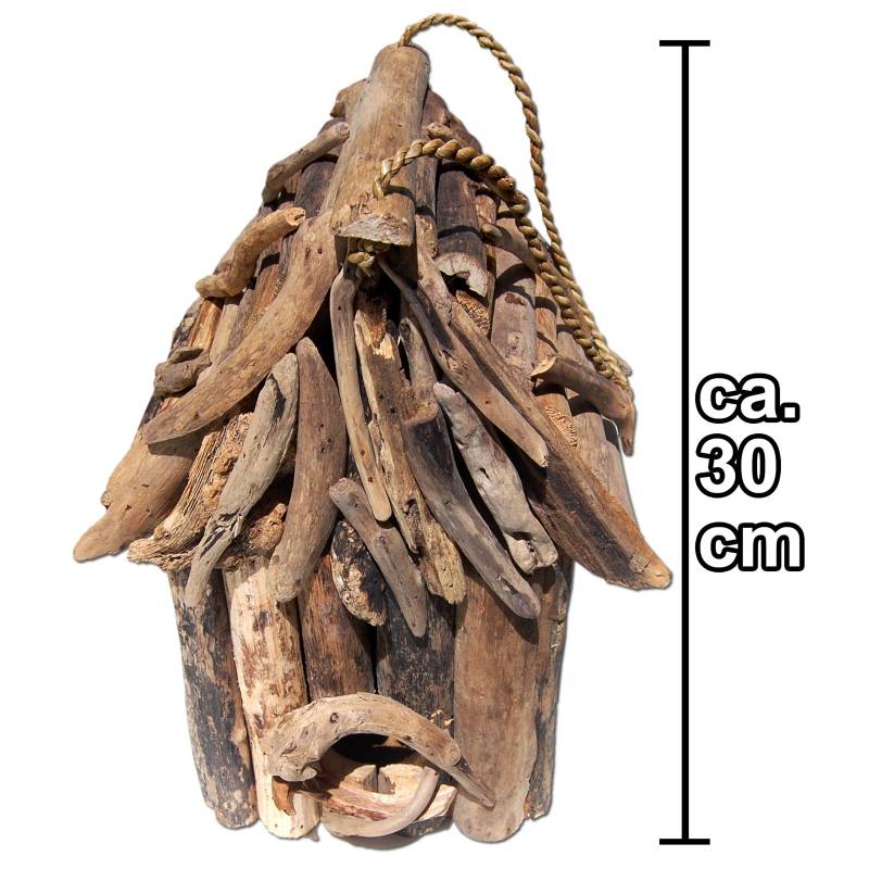 Seestern Sportswear SEESTERN Treibholz Vogelhaus Vogelhäuschen Driftwood Gartendeko /1634 Günstig kaufen