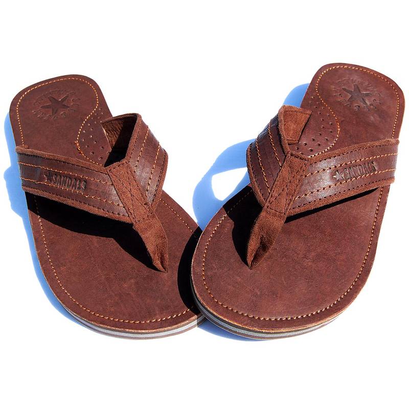 Seestern Sportswear SEESTERN Herren Leder Zehentrenner Zehensandale Zehensteg Sandalen Gr.40-50 /2364.dbw Muttertagsangebot
