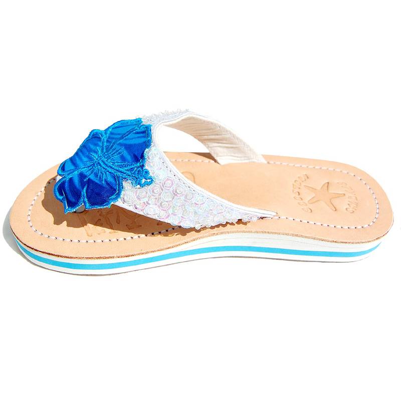 Seestern Sportswear SEESTERN Damen Leder Zehentrenner Zehensandale Zehensteg Sandalen in Gr.36-41 /2123 Top Angebot