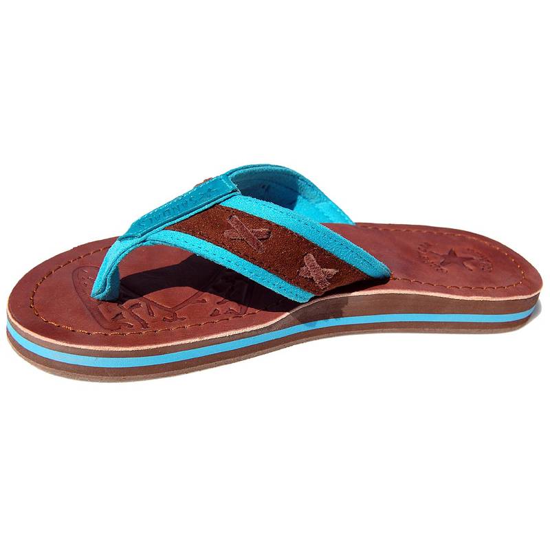 Seestern Sportswear SEESTERN Jungen Jugendliche Leder Zehentrenner Zehensandale Sandalen Gr.36-42 /2160 Letzter Tag