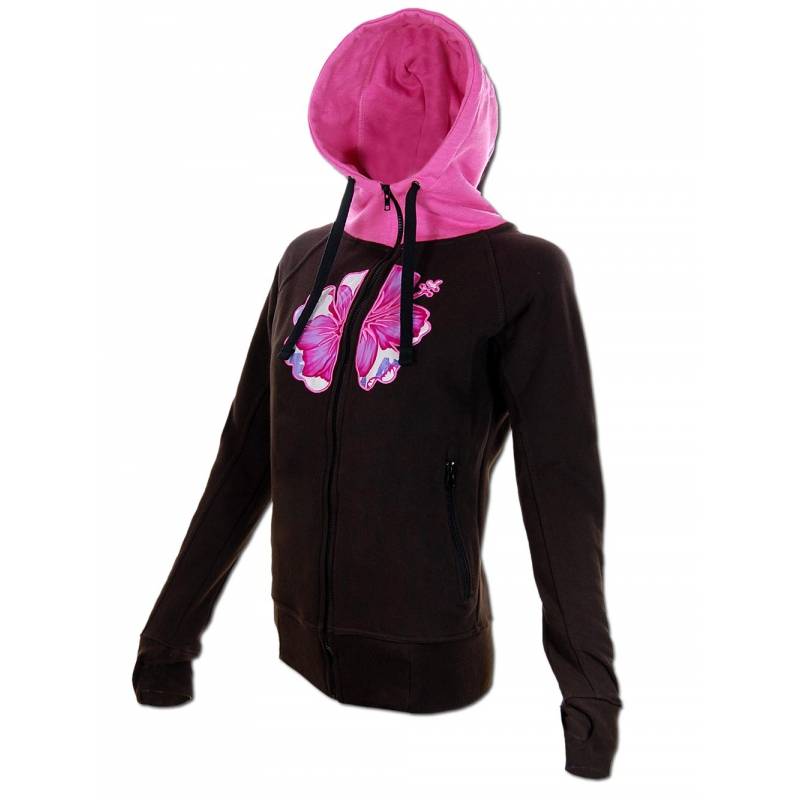 Seestern Sportswear SEESTERN Damen Kapuzen Sweat Shirt Jacke Kapuzen Pullover Hoody Sweater XS - XXL /1123 Exklusivangebot