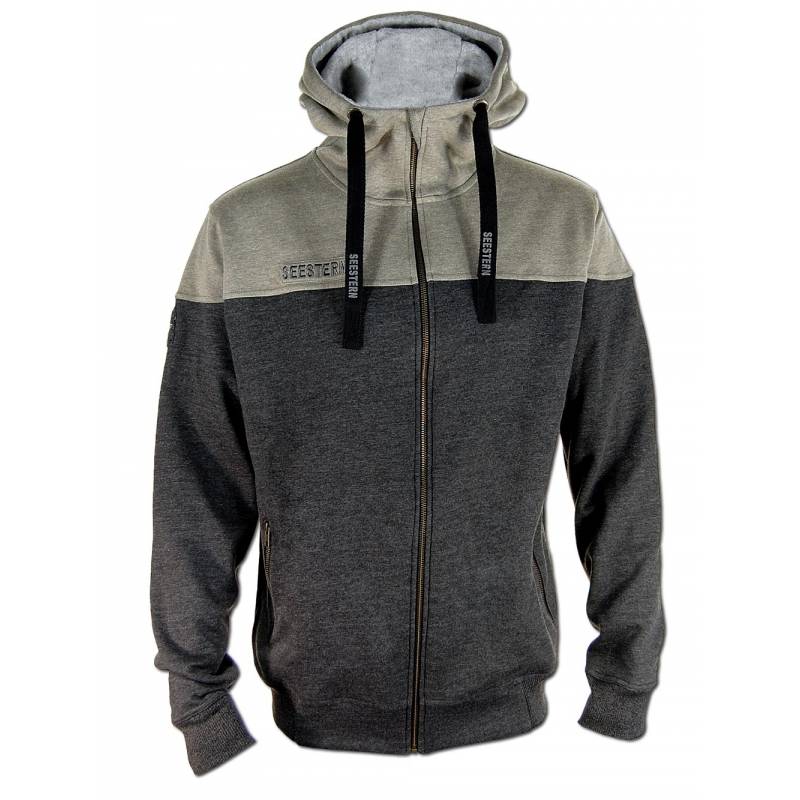 Seestern Sportswear SEESTERN Herren Kapuzen Sweat Shirt Jacke Pullover Zip Hoody Sweater Gr.S-XXL /1745-46 Neuheiten