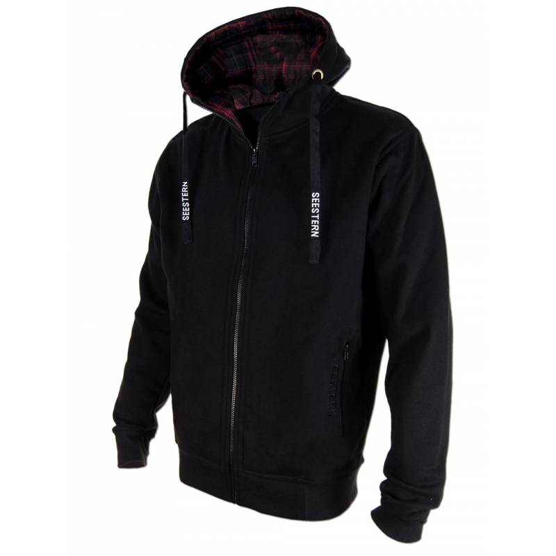 Seestern Sportswear SEESTERN Herren Kapuzen Sweat Shirt Jacke Pullover Zip Hoody Sweater Gr.S-XXL /2043 Bestseller