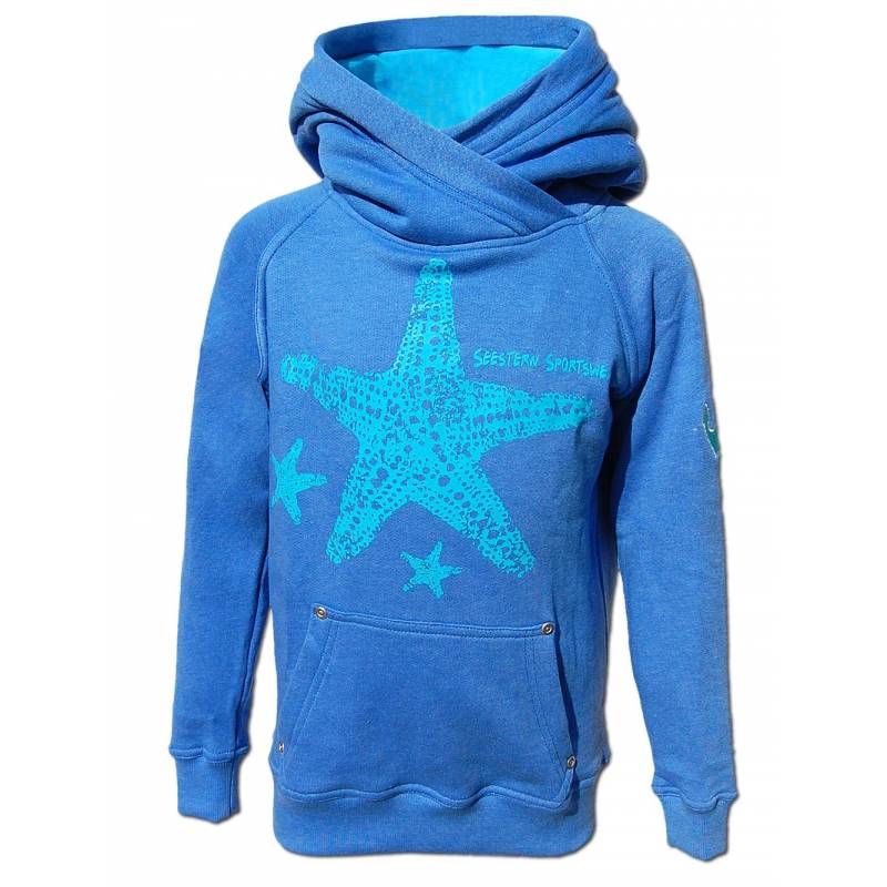 Seestern Sportswear SEESTERN Kinder Kapuzen Sweat Shirt Kapuzen Pullover Hoody Sweater Gr.104-164 /2101 VIP-Rabatte