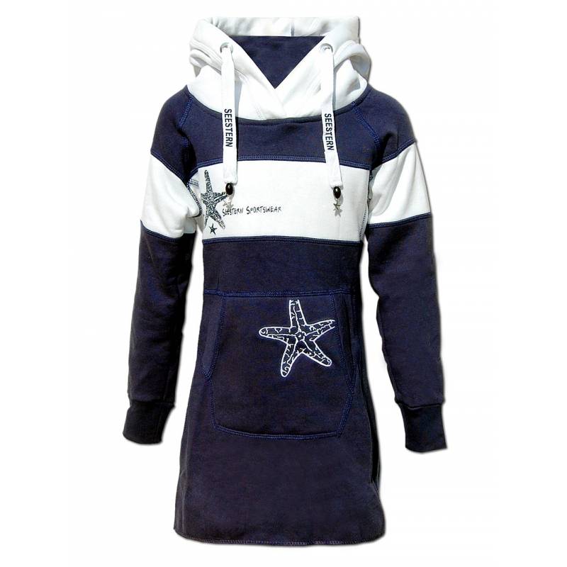 Seestern Sportswear SEESTERN Kinder Langes Kapuzen Sweat Shirt Pullover Hoody Sweater Gr.116-164 /2105 Kostenlose Rückgabe