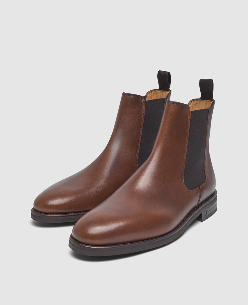 Shoepassion Winston CB2 Chelsea Boot in Mittelbraun - Henry Stevens Shoepassion Kostenlose Rückgabe