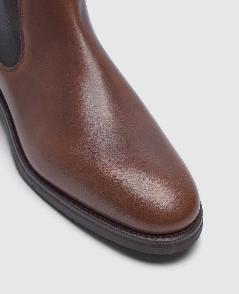 Shoepassion Winston CB2 Chelsea Boot in Mittelbraun - Henry Stevens Shoepassion Kostenlose Rückgabe