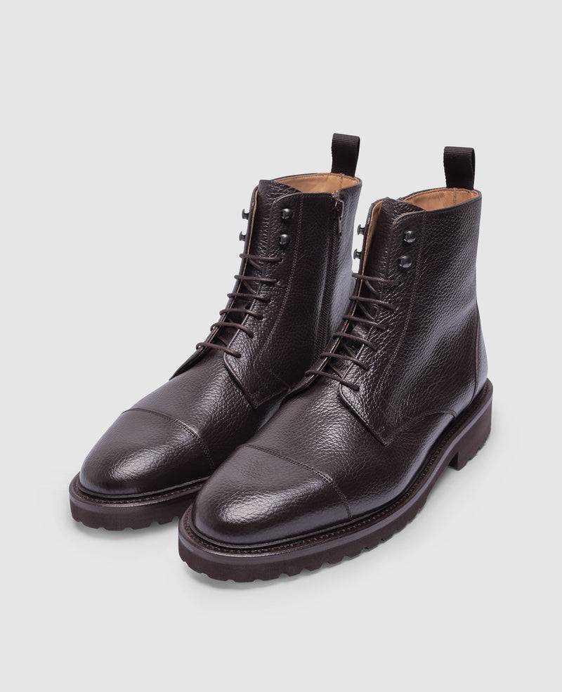 Shoepassion Winston CDB6 Derby Boot in Dunkelbraun - Henry Stevens Shoepassion Begrenzte Freigabe