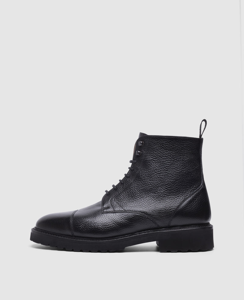 Shoepassion Winston CDB6 Derby Boot in Schwarz - Henry Stevens Shoepassion