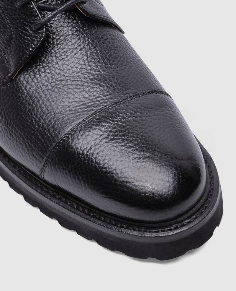 Shoepassion Winston CDB6 Derby Boot in Schwarz - Henry Stevens Shoepassion Letzte 2 Tage