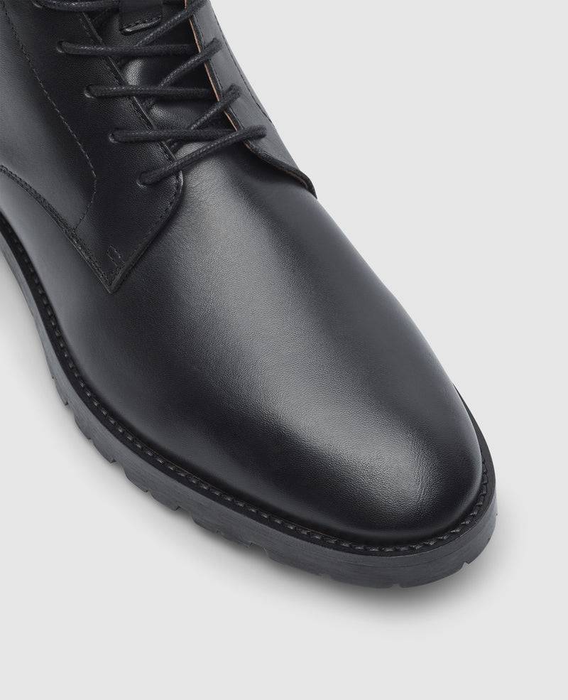 Shoepassion Wallace PDB Derby Boot in Schwarz - Henry Stevens Shoepassion Vierteljährliche Förderung