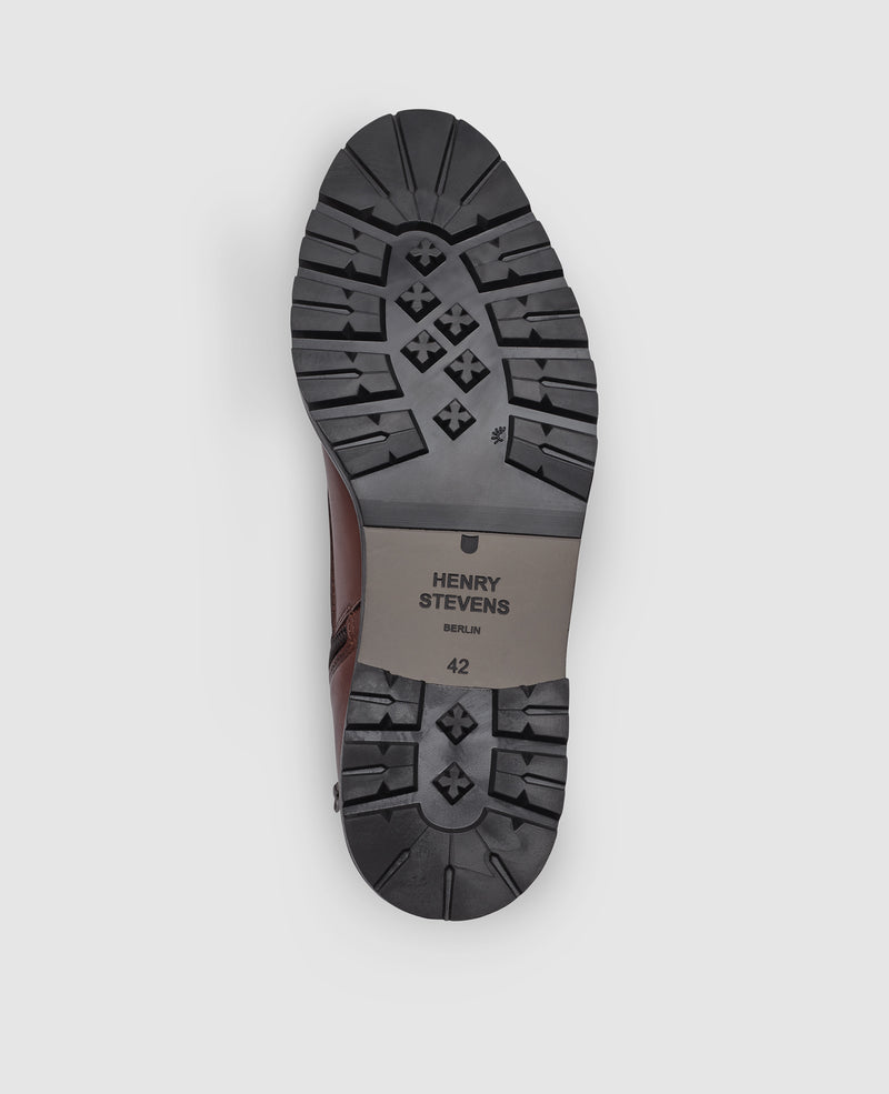 Shoepassion Wallace PDB Derby Boot in Dunkelbraun - Henry Stevens Shoepassion Bis zu 55% Rabatt