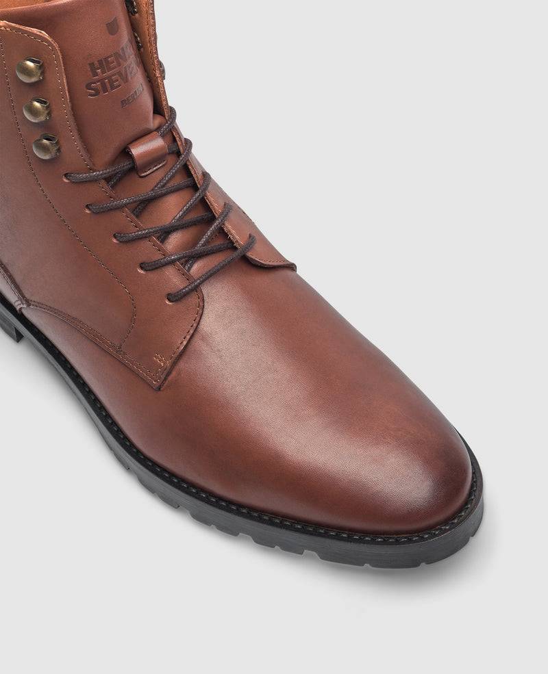 Shoepassion Wallace PDB Derby Boot in Dunkelbraun - Henry Stevens Shoepassion Bis zu 55% Rabatt