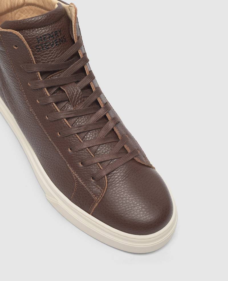 Shoepassion Travis MTS Sneaker in Dunkelbraun - Henry Stevens Shoepassion Discount Store für neue Produkte