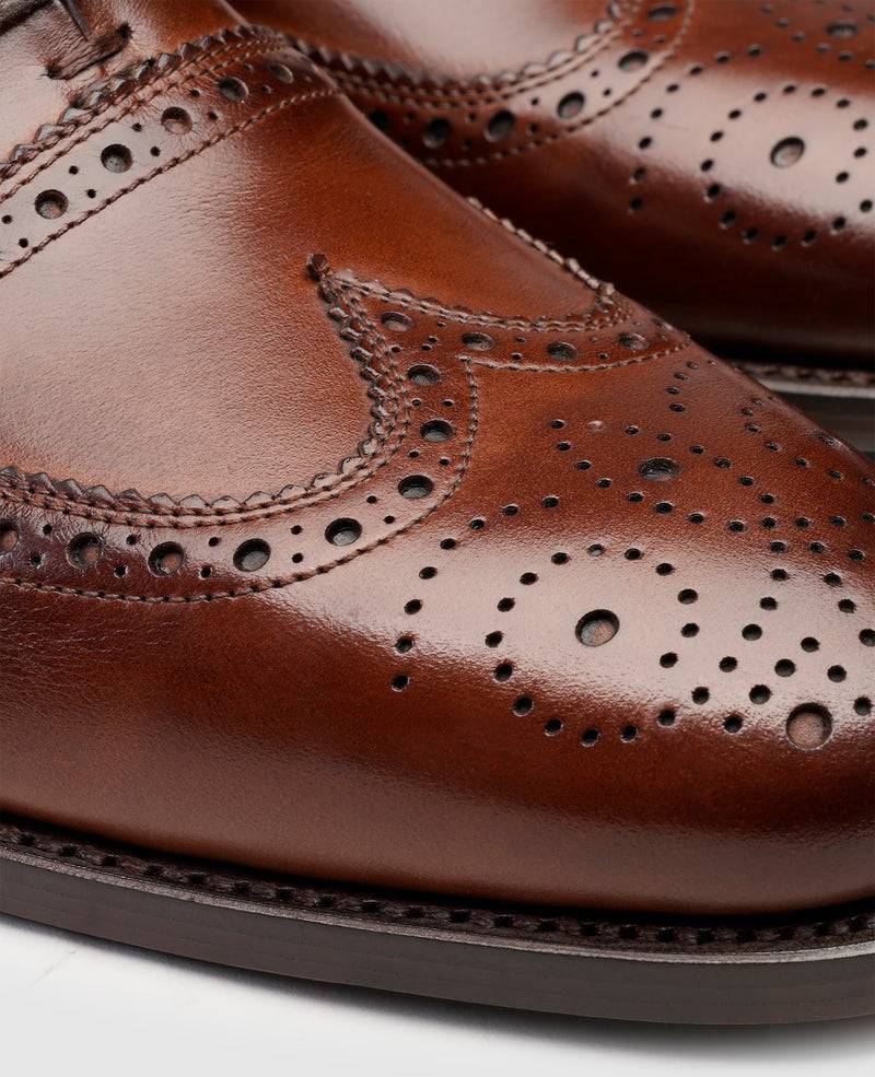 Shoepassion Rahmengenähter Full-Brogue Oxford Herrenschuh Henry Stevens Shoepassion Kostenloser Versand international