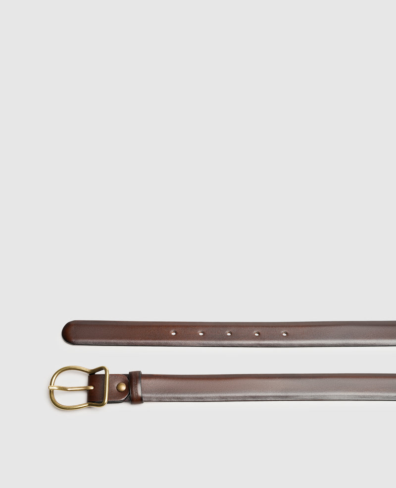 Shoepassion Edler Damengürtel aus Leder mit Handfinish Henry Stevens Shoepassion Wochenangebot