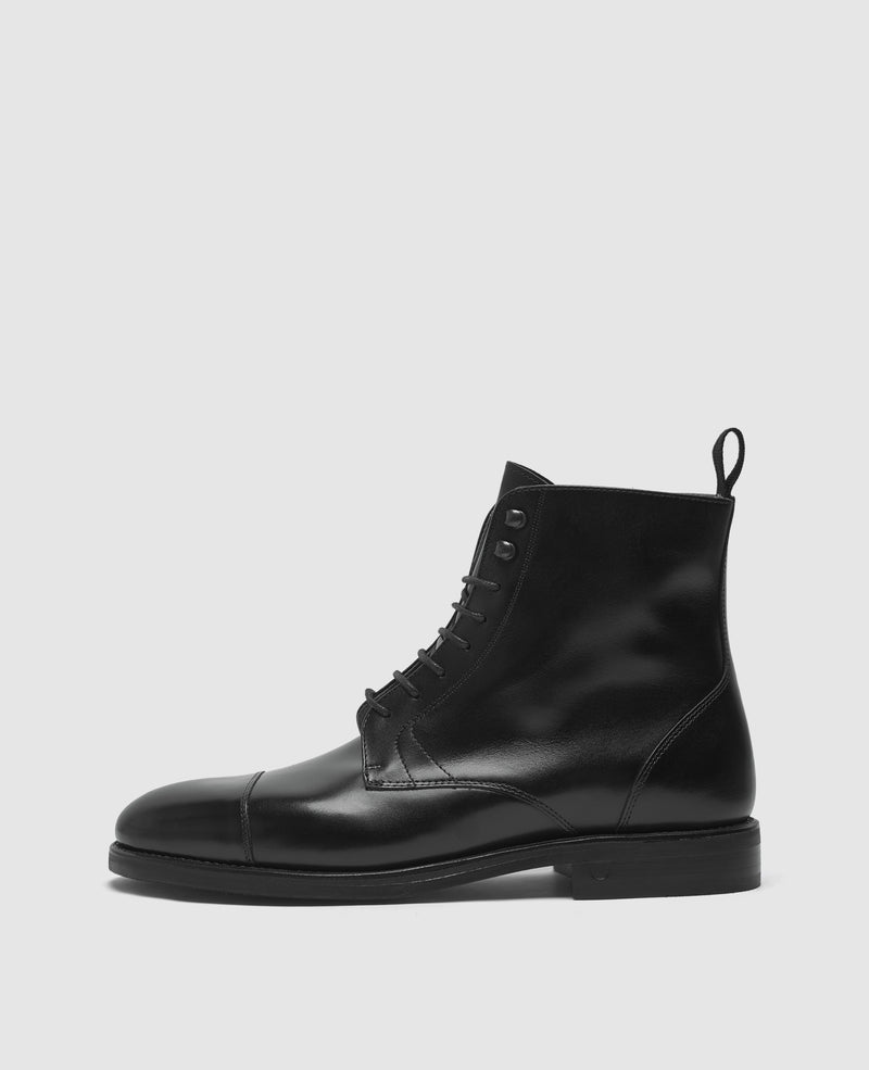 Shoepassion Winston CDB2 Derby Boot in Schwarz - Henry Stevens Shoepassion