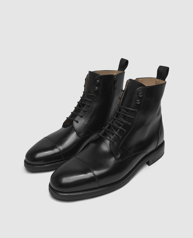 Shoepassion Winston CDB2 Derby Boot in Schwarz - Henry Stevens Shoepassion Rabatt
