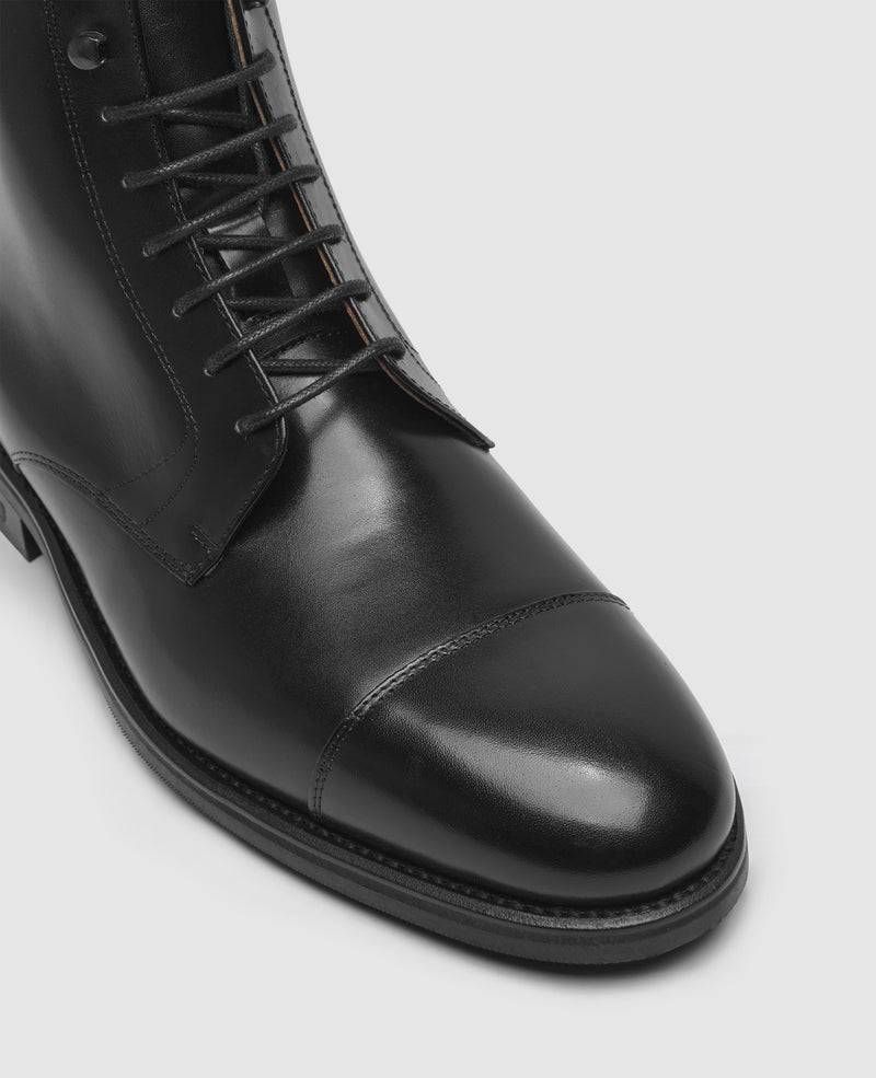 Shoepassion Winston CDB2 Derby Boot in Schwarz - Henry Stevens Shoepassion Rabatt