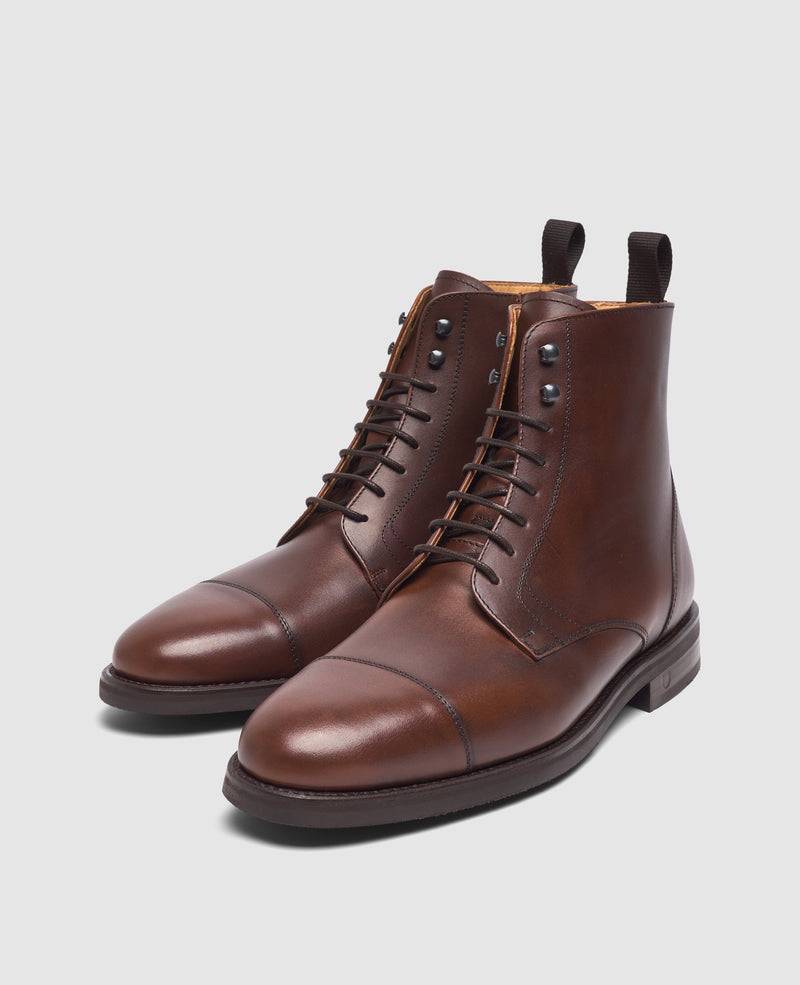 Shoepassion Winston CDB2 Derby Boot in Mittelbraun - Henry Stevens Shoepassion Günstig kaufen