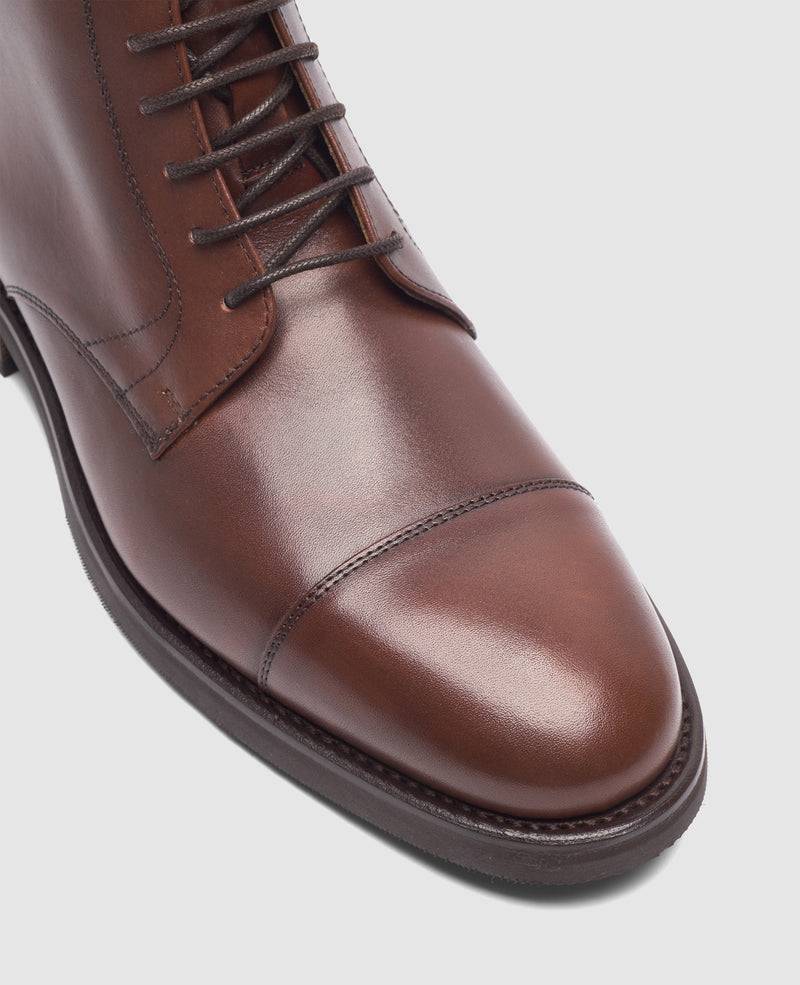 Shoepassion Winston CDB2 Derby Boot in Mittelbraun - Henry Stevens Shoepassion Günstig kaufen