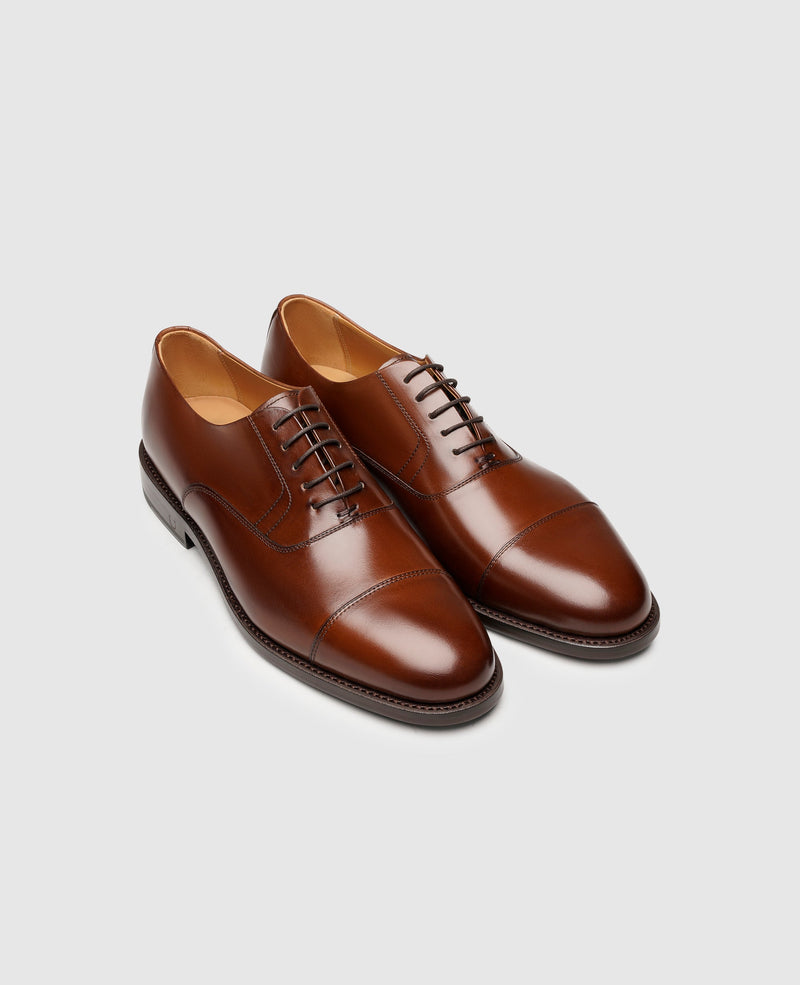 Shoepassion Rahmengenähter Captoe Oxford Herrenschuh Henry Stevens Shoepassion Großer Ausverkauf