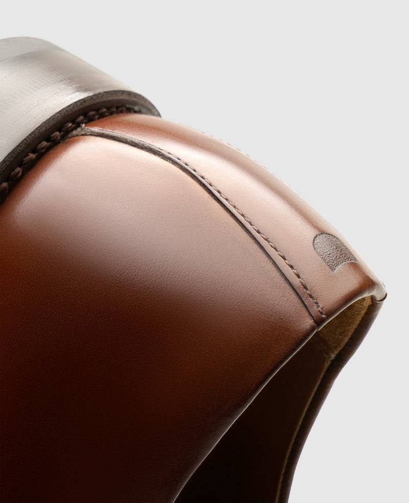 Shoepassion Rahmengenähter Captoe Oxford Herrenschuh Henry Stevens Shoepassion Großer Ausverkauf