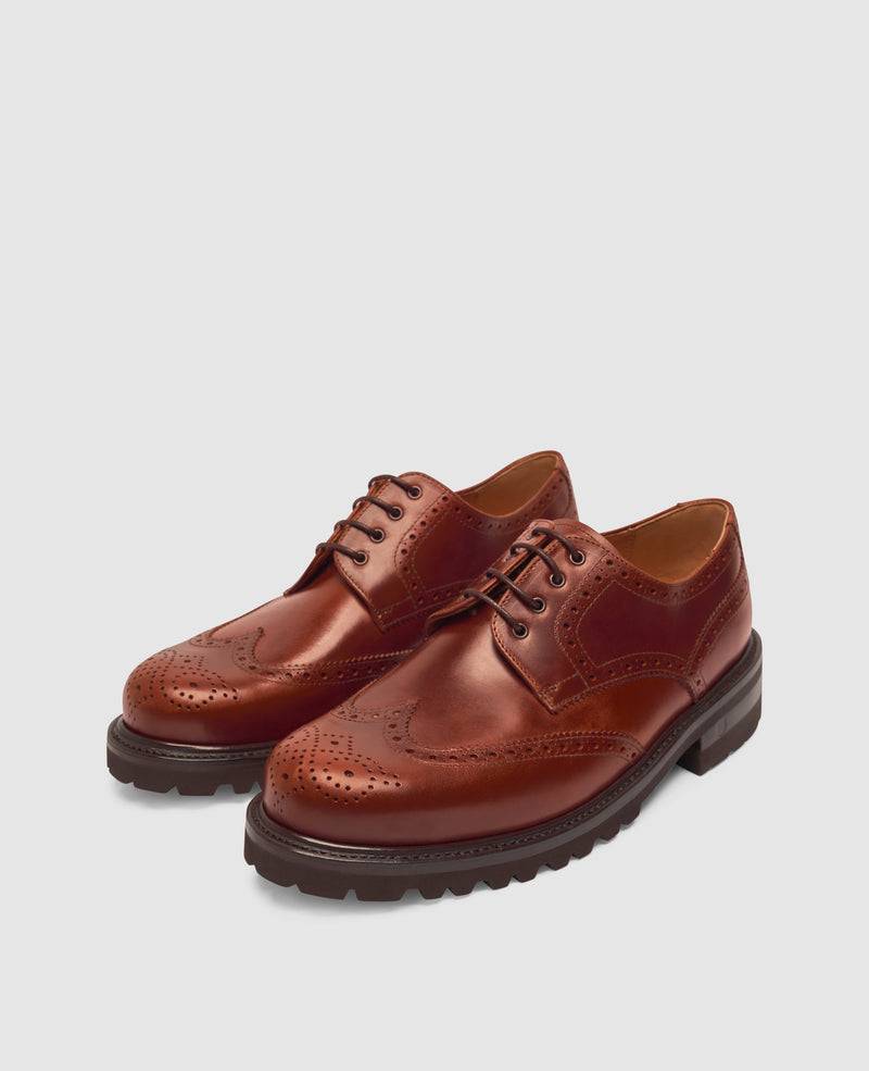 Shoepassion Harry FBD5 Derby in Mittelbraun - Henry Stevens Shoepassion Valentinstagsangebot