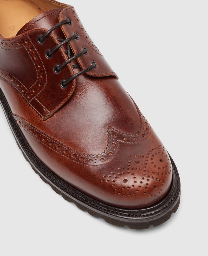 Shoepassion Harry FBD5 Derby in Mittelbraun - Henry Stevens Shoepassion Valentinstagsangebot