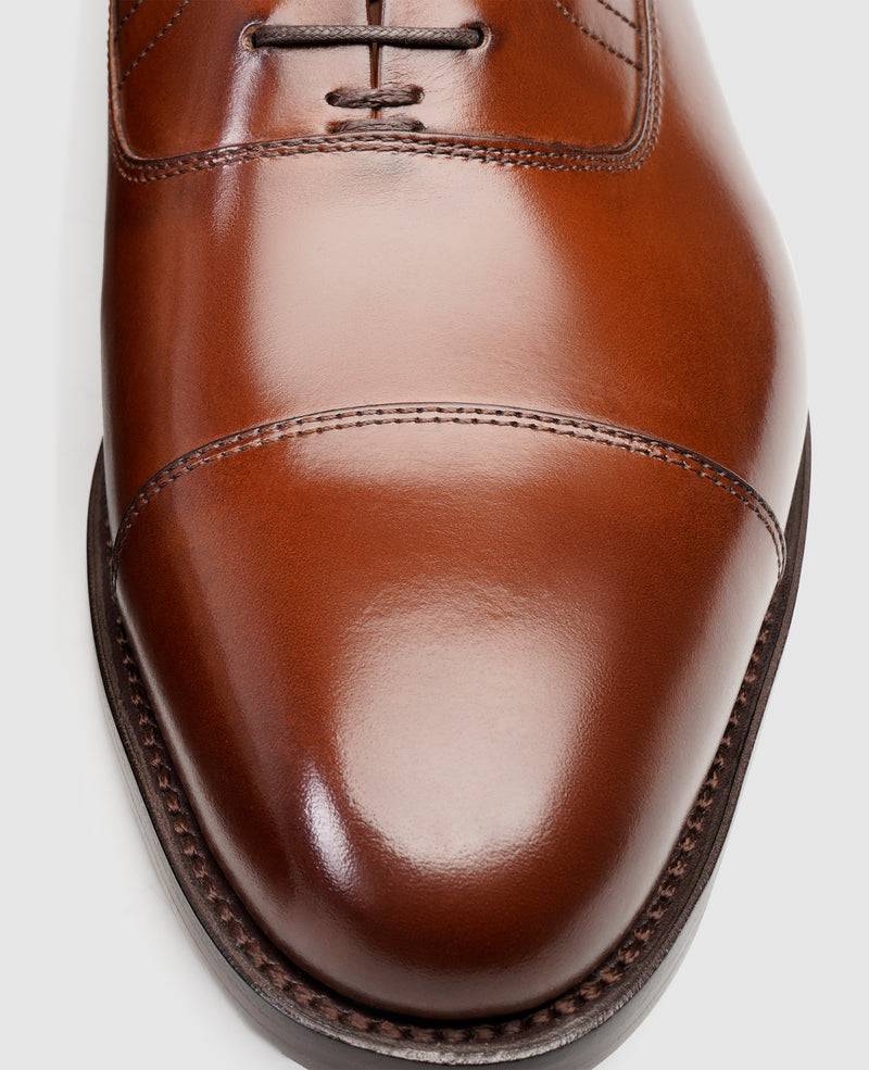 Shoepassion Handgefertigter Captoe Oxford Herrenschuh Henry Stevens Shoepassion Lagerräumung