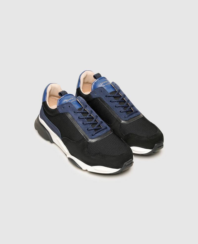 Shoepassion Dynamische Herren-Sneaker aus Leder und Textil| Zespà Shoepassion Riesige Rabatte